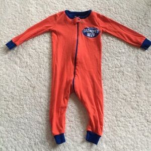 Children’s Place 1 piece footless Pajama S
